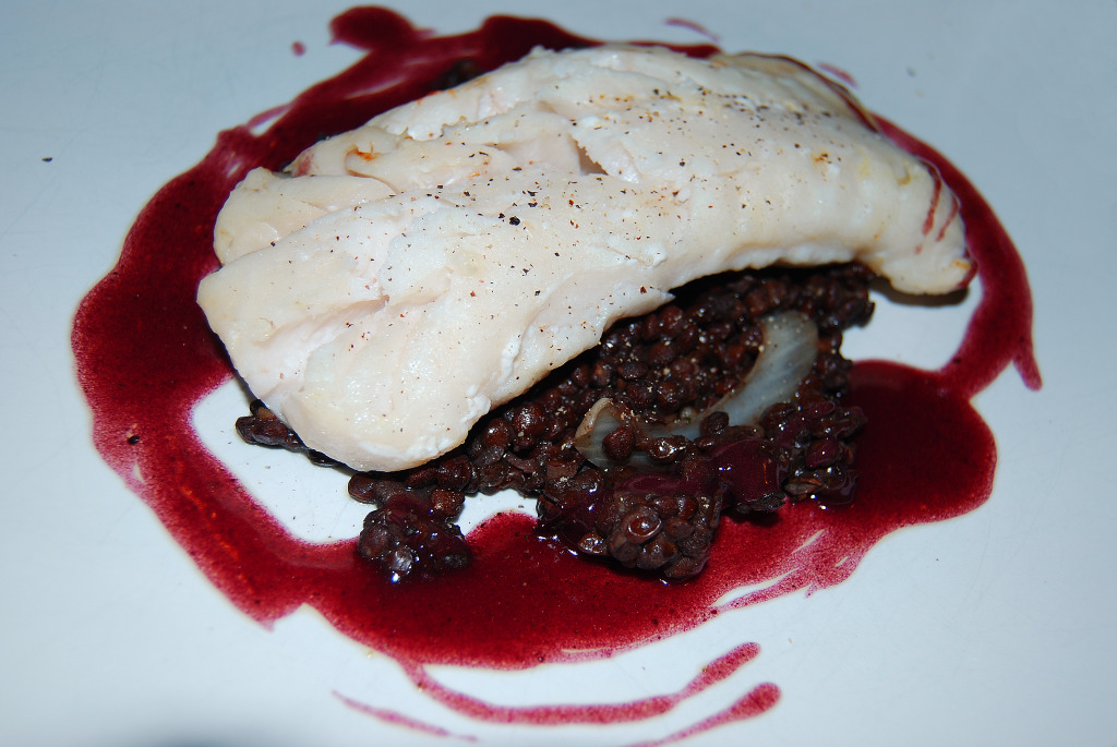 cod with puy lentils1